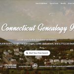 Screenshot of the Connecticut Genealogy Index